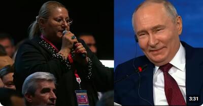 Șoșoacă l-a făcut pe Putin să râdă la forumul de la St. Petersburg după ce a spus că România „nu are președinte”. Europarlamentara: „Vă admirăm”