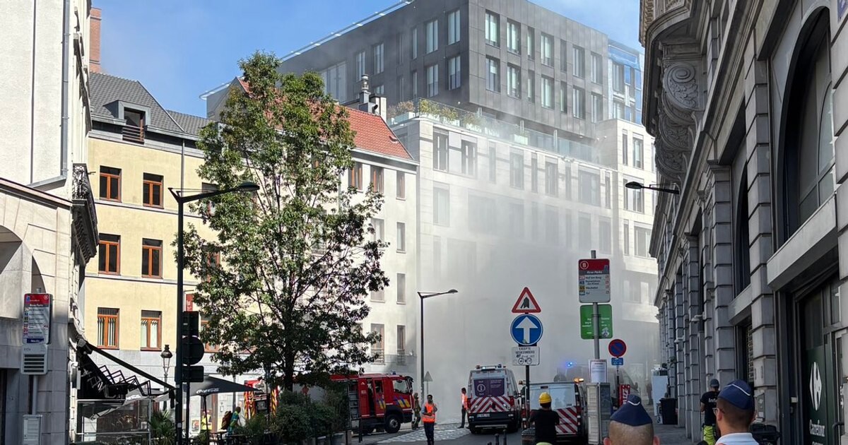 Pompier decedat și trei răniți după explozii de gaz lângă Gara Centrală din Bruxelles