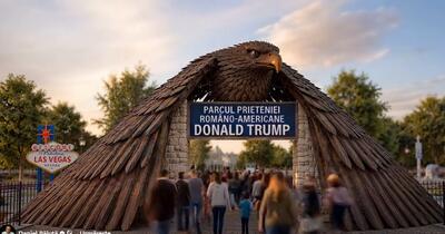 Parcul „Donald Trump” din Sectorul 4: rachete, Hollywood și simboluri americane
