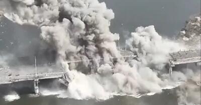 Campanie inedită a ucrainenilor: Cum au reușit să distrugă un pod cu ajutorul dronelor