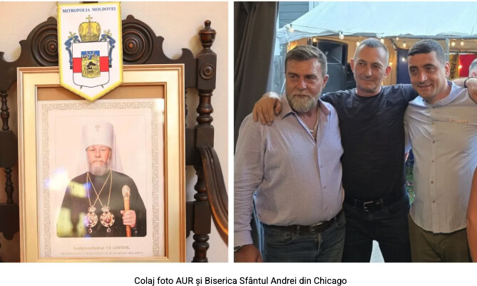 Simion, prezent în SUA la o biserică subordonată Moscovei, vector de propagandă rusă