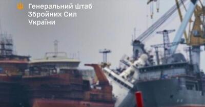 Dublă lovitură a Ucrainei în Marea Baltică: nava „Purga” folosită de Rusia în misiuni de patrulare a fost avariată, la fel şi portul Ust-Luga