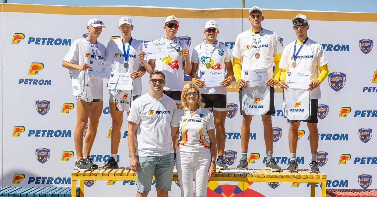 Inspirație olimpică la Iași: soții Cozmiuc au premiat viitorul canotajului românesc