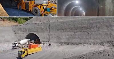 Au început lucrările la al treilea tunel de pe Autostrada A1 Sibiu - Pitești. Constructorii lucrează simultan la trei galerii