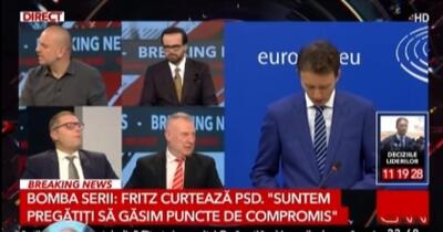Scandal/USR boicotează emisiunea lui Mihai Gâdea și reclamă Antena 3 la CNA