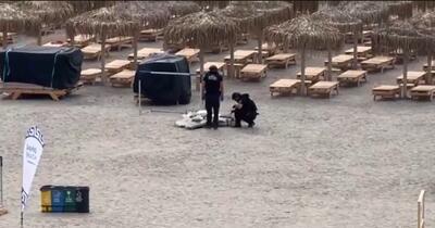 Drona cu explozibil a fost mutată de două turiste pe plaja din Olimp înainte să ajungă geniștii
