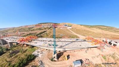 Marile viaducte de pe Autostrada Transilvania, tot mai aproape de final. Alți 30 de kilometri între Cluj și Zalău așteptați în 2026