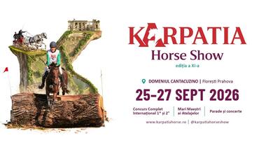Karpatia Horse Show revine la Florești: competiții de top la Micul Trianon