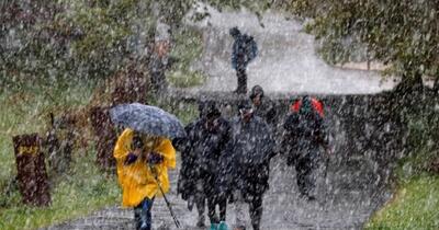 Județele care intră sub Cod galben de ploi și ninsori, inclusiv Capitala