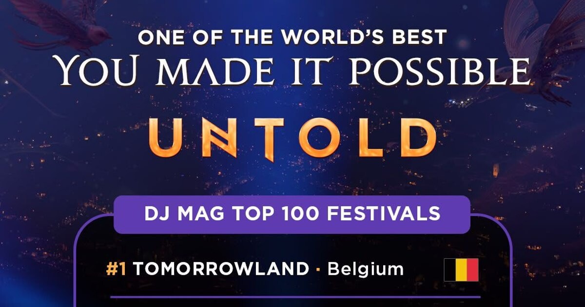 UNTOLD, succes confirmat: al treilea an la rând în top 3 festivaluri globale