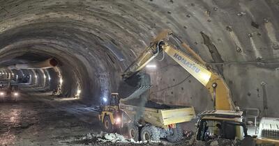 Ultimii metri până la străpungerea celui mai mare tunel de autostradă din România. Imagini din șantierul de pe Lugoj–Deva