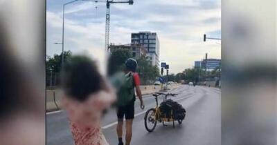 O șoferiță oprită pe pista de biciclete, agresată de un biciclist. Tânăra reclamă atitudinea polițiștilor: „Se mai întâmplă. E ceva normal”