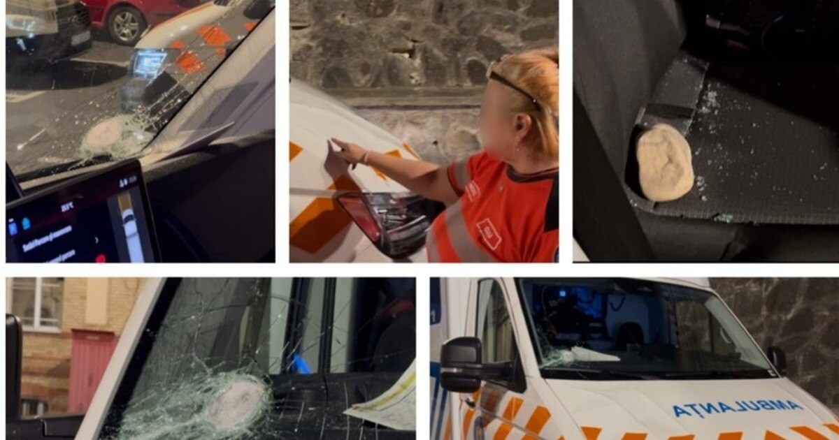 VIDEO „Ne omorau dacă ne blocau”/Clipe de groază trăite de personalul medical din ambulanța atacată cu topoare, bâte și pietre în Cluj