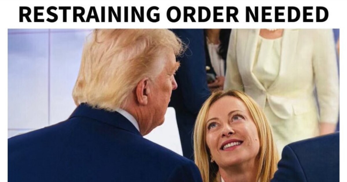 Trump o atacă pe Giorgia Meloni: „Este nevoie de un ordin de restricție”, înainte de summitul NATO