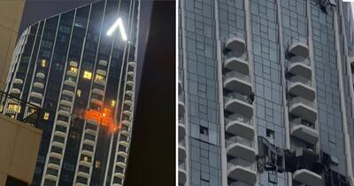 Trei supraviețuitori ai unui atac cu dronă în Dubai, reținuți de autorități după ce au distribuit imagini cu impactul