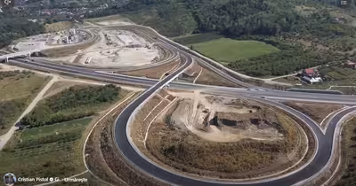 Lotul 4 al autostrăzii Sibiu -Pitești ar urma să fie deschis în noiembrie. Ministrul Transporturilor explică întârzierile lucrărilor pentru loturile 3 şi 2