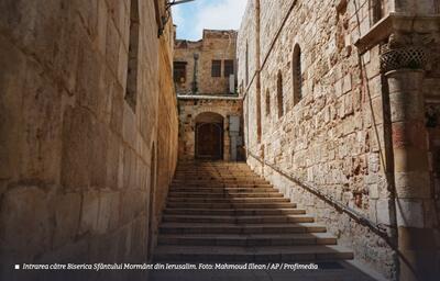 BREAKING „Pentru prima dată în ultimele secole”/Poliția israeliană nu l-a lăsat pe Patriarhul Ierusalimului să intre la Sfântul Mormânt pentru slujba de Florii