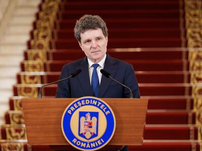 Nicușor Dan, declarații de presă în scurt timp după ședința CSAT, convocată în urma incidentului de la Galați