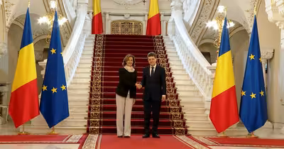 Nicușor Dan s-a întâlnit la Cotroceni cu liderii Comisiei de la Veneția