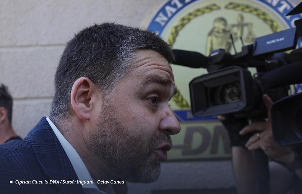 Ciprian Ciucu, primarul Bucureștiului, pus sub acuzare de DNA într-un dosar de luare de mită