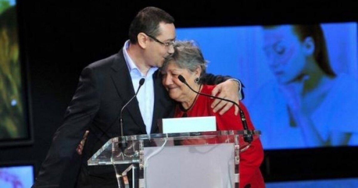 Doliu în familia lui Victor Ponta: mama fostului premier a murit la 84 de ani
