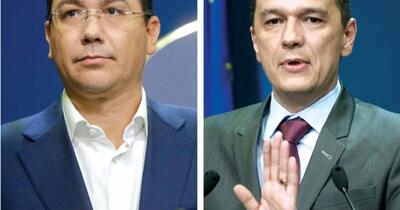 Victor Ponta se bucură de o încredere aproape dublă față de Sorin Grindeanu în ultimul sondaj INSCOP. Topul notorietății principalilor politicieni