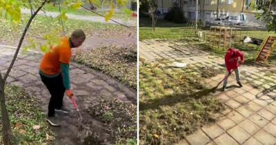 Povestea românului devenit viral după ce a curățat voluntar parcuri și alei în Bulgaria: „Unii se opresc, îmi strâng mâna și mă felicită”