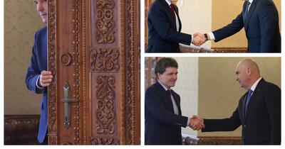 VIDEO Președintele l-a desemnat pe Luca Niculescu premier al României