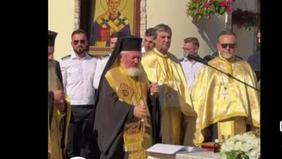 Cu ce se mai ocupă MAI: a sfințit capela de la arestul din Rahova