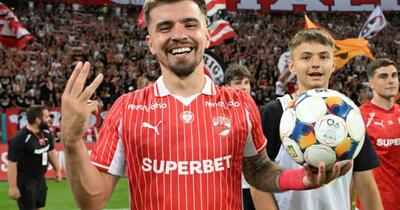 Dinamo, lider provizoriu în Superligă după dubla decisivă a lui Armstrong cu U Cluj