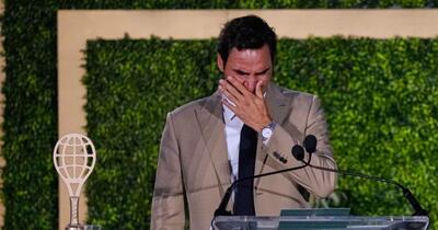 Mirka l-a făcut să plângă: Roger Federer, primit în Hall of Fame-ul tenisului