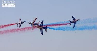 Frecce Tricolori și Turkish Stars revin la București pentru BIAS 2026: Program și atracții