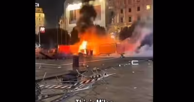 Armata pe străzile din Milano după jafurile din weekend. Părinții vor plăti pentru tinerii violenți