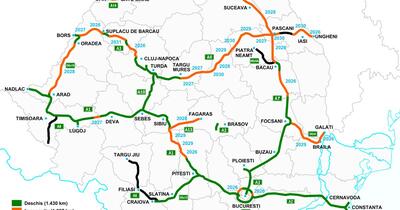 A7 Autostrada Moldovei, traseul complet: 125 km noi până în 2026, Bucureștiul se leagă de Pașcani