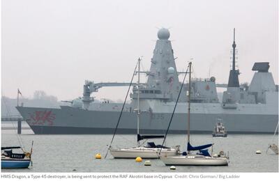 Se dă „Cascadorii râsului” în reluare?/„Deplasarea navei HMS Dragon în Cipru a fost amânată deoarece baza navală unde este reparată funcționează doar între orele 9 și 17”