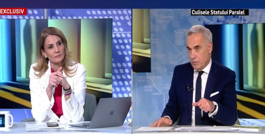 Realitatea Plus a intrat în picaj după ce Anca Alexandrescu s-a certat cu Călin Georgescu