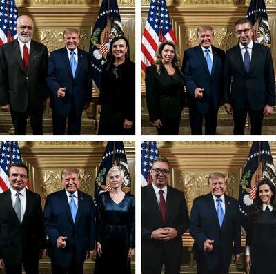 Donald Trump „de carton”? Adevărul despre fotografiile identice de la New York