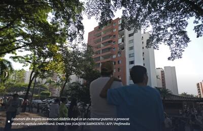 VIDEO Imagini dramatice în Columbia după un cutremur de 7,4. Mai multe clădiri s-au prăbușit