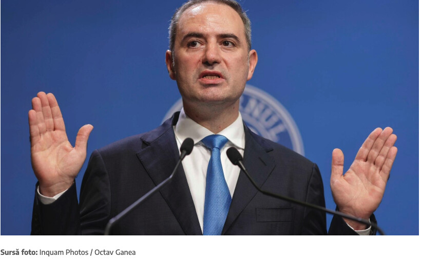 Ministrul Finanțelor a lovit o mașină în care erau doi italieni, în București