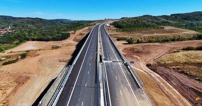 Autostrada A3: tronsonul spre Nădășelu, gata cu trei luni înainte de termen