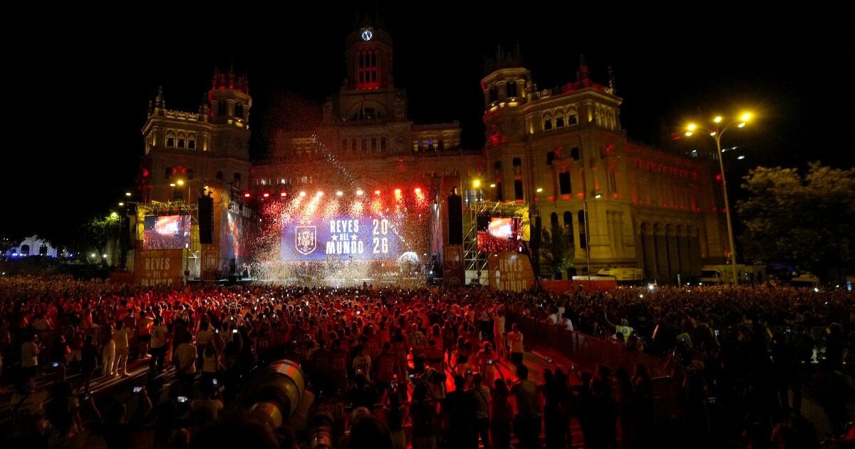 Madridul, în extaz: Două milioane de oameni au celebrat al doilea titlu mondial al Spaniei