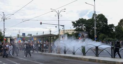 Revolta oierilor din București, prezentată la Moscova drept un „război” civil