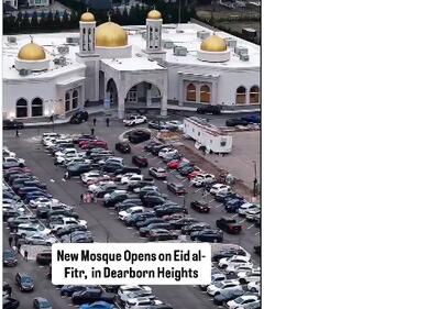 VIDEO Imagini cu noua moschee din Michigan, SUA...