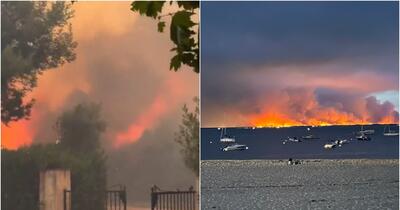 Spania și Franța luptă cu incendii gigantice, valul de căldură se intensifică