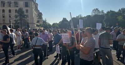Gaze lacrimogene la protestul fermierilor: expert avertizează cu falimente în masă