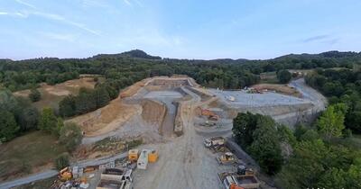 Tunelul Poiana de pe A1: TBM-ul de 3.300 de tone este gata de montaj