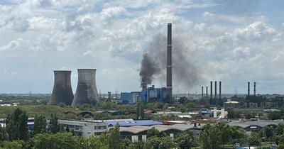 Incendiu la CET Vest din Capitală, după ce un transformator a luat foc. Un mesaj RO-Alert a fost emis, iar energia electrică a fost întreruptă