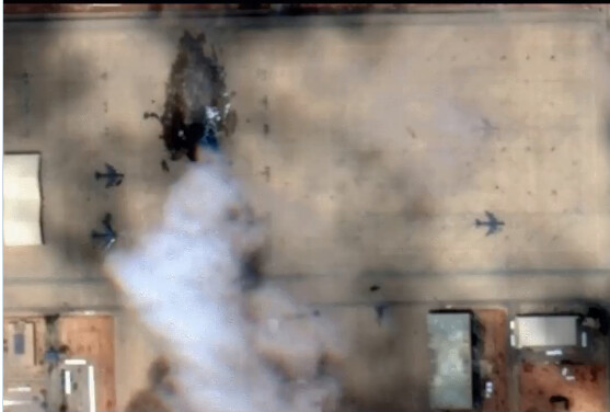 VIDEO Atac reușit al Iranului asupra unei baze americane din Arabia Saudită: Cel puțin 12 soldați răniți și avioane avariate