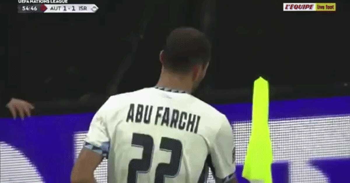 Gestul bizar cu fanionul care i-a adus eliminarea unui atacant israelian