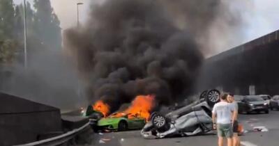 Tragedie lângă Paris: tată și fiu, morți într-un Lamborghini la 220 km/h